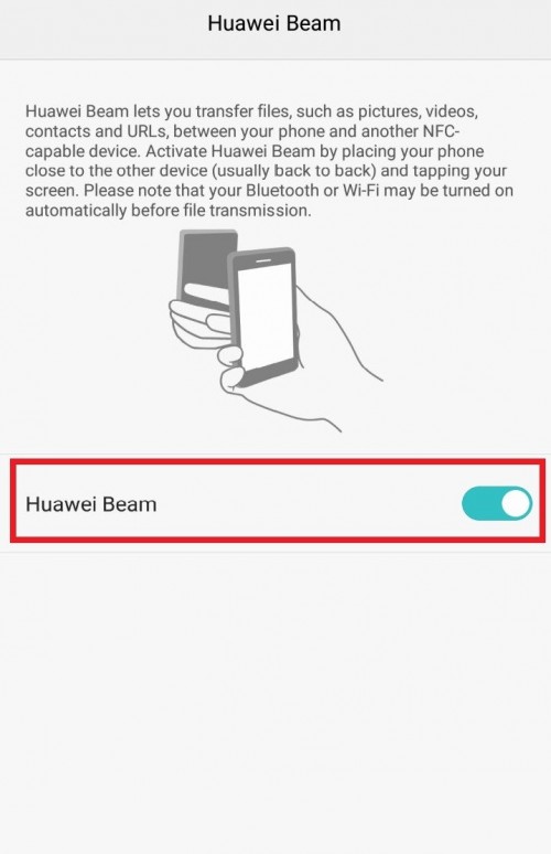 Huawei beam
