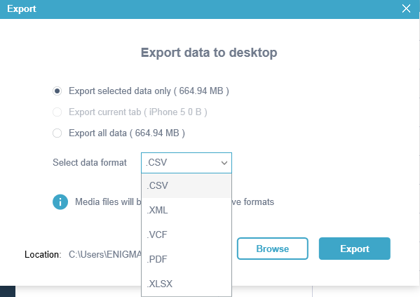 Data selector