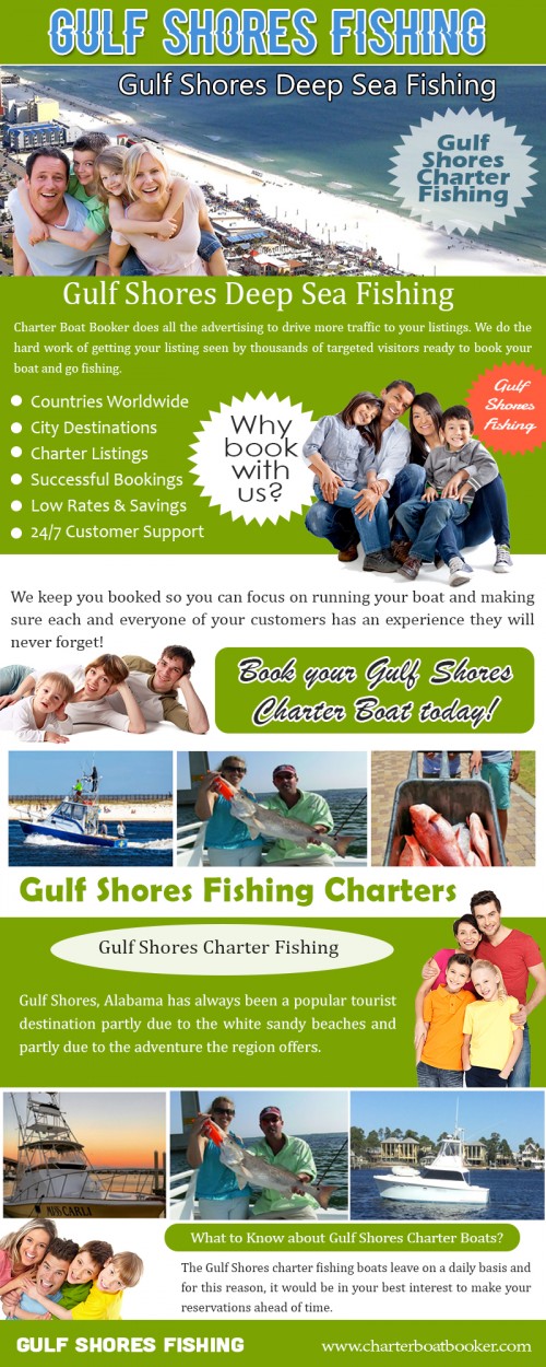 Check Out The Website https://www.charterboatbooker.com/location/united-states/alabama/gulf-shores-charter-boats/ for more information on Fishing In Gulf Shores. The technology of Fishing In Gulf Shores Charter is becoming significantly preferred. They are a source of healthy pass time. These fishing expeditions give ample facilities that you will need is a pair of coolers. You will be permitted to capture fish at a certain spot. The fishes will certainly be of varied nature that it is visiting be the treat for every person one back residence. The boats given by them are extremely risk-free, so it is going to be a safe and also delightful trip. You can repossess home excellent memories as well as discuss them without your good friends.
Follow Us: http://www.mywedding.com/fortmorganfishingguide