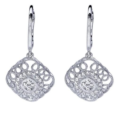 diamond earrings bellingham milford ma marshalls jewelers GAB 11361W45JJ 1