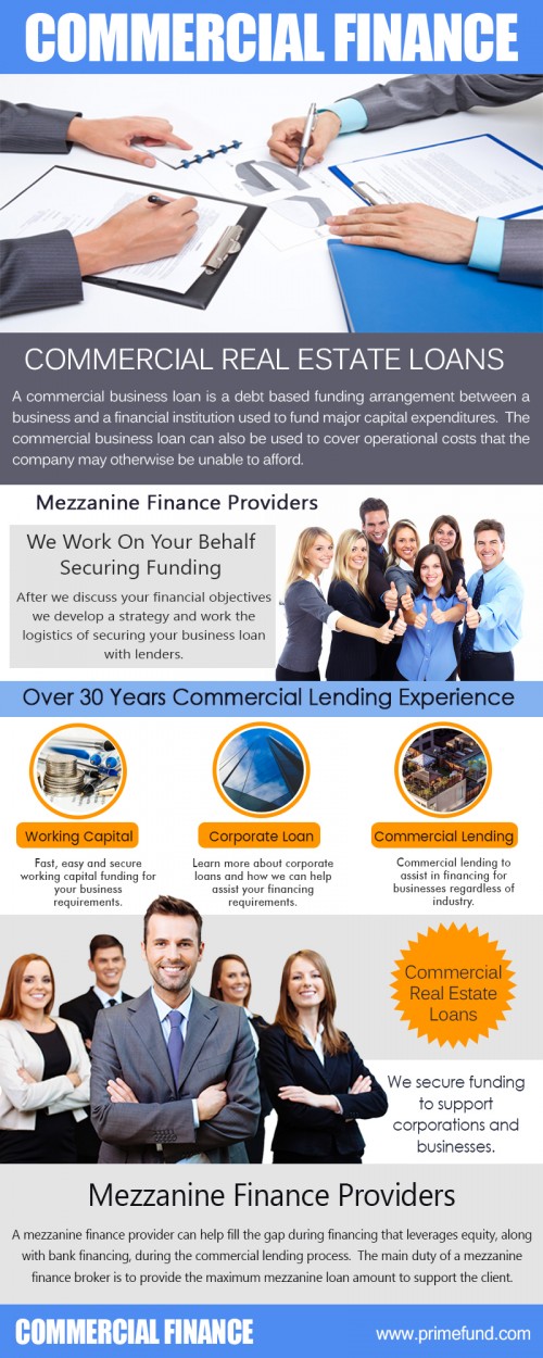 Commercial finance loans provide a wide variety of different loan options to the people. These options can be selected according to the specific requirements. Commercial Lending is a process through which some kind of financial assistance is provided to a business owner through the use of some financial institution. They are also considered as the most common process that can be utilized by the new business owners for the start-up of their business. Pop over to this web-site http://www.primefund.com for more information on Commercial finance. follow us : https://goo.gl/4gb8Tg
https://goo.gl/zdLfUc
https://goo.gl/AyRXkU
https://goo.gl/t19EBx
https://goo.gl/8zYtty