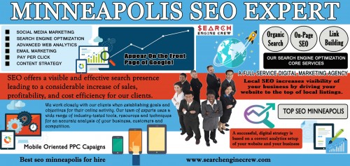 Our Site: http://tinyurl.com/SEOExpertMinneapolis
A Minneapolis SEO Expert can also help you manage your reputation online. You have worked hard to build your business and earn a name for professionalism, expertise, and dedication. The web has put into the hands of many persons the ability to destroy your business reputation. There are some who do this out of vindictiveness and others who do it out of an underhanded attempt to promote their interests at the expense of yours. Reputation management gives you a way to fight back against those trying to soil the name of your company.