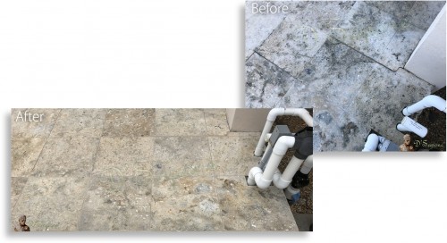 Notice in the image, how amazingly we have repaired the cracked natural stone. We use Sentura – the most powerful adhesion in the world to rectify the cracking issue. To learn more, visit : https://goo.gl/2wMqwe .