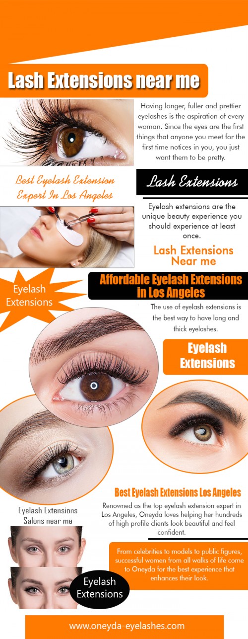 Our Website https://www.oneyda-eyelashes.com/
The advantage of using these extensions is that they will be shed off when the natural eyelash falls out after their full cycle. The users need also to know that there are different techniques in attaching these products. One of them includes the attachment of silk or mink eyelash extensions to the client's eyelashes. The attachment is done on each individual eyelash until the whole eye is covered. The advantage of lash extensions near me is that they are safe to use in shower, either while swimming or sleeping and the user can add a little water based mascara when they want to.
More Links : https://www.facebook.com/Oneyda-Eyelashes-308897816308205/
https://plus.google.com/107713533788436602812
https://www.pinterest.com/marcovvert/