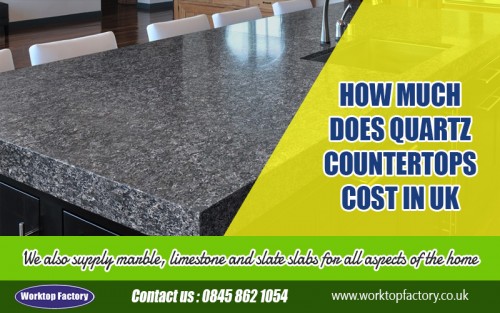 Our website : http://www.worktopfactory.co.uk/
There are kitchen worktops to suit every budget, but obviously, the more you are prepared to pay, the larger your choice of kitchen counter top will be. We have been operating in the Quartz Worktops UK Prices industry.  If you are planning to redesign your entire kitchen, it is useful to work out the percentage of you total spend you are going to reserve for the purchase of your worktop. Fortunately, because of the incredibly large range of kitchen worktops available, whatever your preferences, there should be a countertop out there somewhere that is right for you.
More Links : https://www.youtube.com/user/worktopfactory/
https://www.reddit.com/user/graniteworktopskent/
http://www.stumbleupon.com/stumbler/factoryworktop