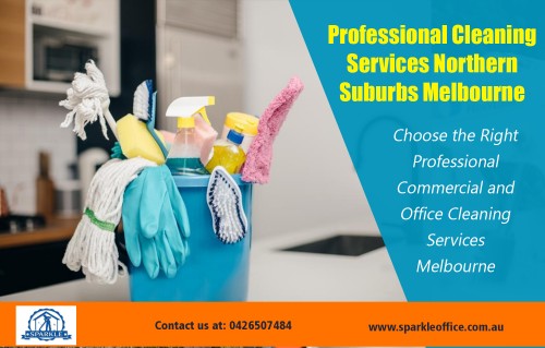 Our website : https://www.sparkleoffice.com.au/cleaning-services-northern-suburbs/   
Office cleaning is an important task which needs to be carried out on a routine basis. For better results in this regard, you can hire Professional Cleaning Services Kensington Melbourne. An office cleaning company specializes in providing quality cleaning services in offices to create a clean and hygienic environment where employees can work dedicated to the company's growth.  
More Links : https://plus.google.com/u/0/111096165212951076567  
https://www.youtube.com/channel/UCD2MW6Bx1FeGvy7GX9U8BkQ  
https://vimeo.com/housecleaningmelbourne  
www.sparkleofficecleaning.com.au/