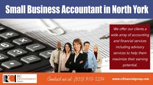 Tax accountant in Vaughan offer full service for accountancy at http://rcfinancialgroup.com/small-business-accountant-in-north-york/

Find Us here ...
https://goo.gl/maps/fFQGyjPm9f72

Services :
North York  Accountant Near My location
North york accountant   
Small business accountant in north york

For more information about our services click below links:
http://rcfinancialgroup.com/north-york-accountant/
http://rcfinancialgroup.com/woodbridge-accountant/
http://rcfinancialgroup.com/scarborough-accountant/
http://rcfinancialgroup.com/etobicoke-accountant/

Contact us :
1290 Eglinton Ave E, Mississauga, ON L4W 1K8
Phone: +1 855-910-7234
Mail: info@rcfinancialgroup.com

If you are like most people, you dread having to do your taxes. Tax accountant in Vaughan takes much of the dread away. They can save your time and ultimately lots of money. They complete your taxes with no errors and find deductions and credits that you qualify for that you never would have found yourself. They can be very helpful in complicated tax situations or if you have troubles with the IRS already. Look for our best accountant that has a proven history and experience.
 
Social:
http://www.bizcommunity.com/CompanyView/RCFinancialGroup-TaxAccountantBookkeeping
http://ca.bizadee.com/rc-financial-group-tax-accountant-bookkeeping-30269
https://www.ourbis.ca/en/b/ON/Vaughan/RC-Financial-Group---Tax-Accountant-Bookkeeping/1222316.html
https://www.hotfrog.ca/company/1074569782063104
https://www.cylex-canada.ca/company/rc-financial-group---tax-accountant-bookkeeping-toronto-23937489.html