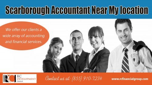 Get Your Accounting Record Straight With Kleinburg Accountant Near My location at http://rcfinancialgroup.com/scarborough-accountant/

Find Us here ...
https://goo.gl/maps/fFQGyjPm9f72

Services :
Scarborough Accountant Near My location
Scarborough accountant

For more information about our services click below links:
http://rcfinancialgroup.com/richmond-hill-accountant/
http://rcfinancialgroup.com/north-york-accountant/
http://rcfinancialgroup.com/markham-accountant/
http://rcfinancialgroup.com/kleinburg-accountant/

Contact us :
1290 Eglinton Ave E, Mississauga, ON L4W 1K8
Phone: +1 855-910-7234
Mail: info@rcfinancialgroup.com

Whether you run a corporation, partnership or a sole proprietorship, every single business man or woman must file what is known as an "income tax return" and also pay his or her income taxes. Kleinburg Accountant Near My location will certainly be advantageous in maintaining a good reputation of your business. 

Social:
https://connect.data.com/company/view/rBc8seJ9EkwU0XA26yVOmA/rc-financial-group-tax-accountant-bookkeeping-toronto
http://zoomlocalsearch.com/listing/3300-highway-7-suite-704-vaughan-ontario-canada-rc-financial-group-tax-accountant-bookkeeping-toronto/
http://company.fm/RC-Financial-Group-Tax-Accountant-Bookkeeping-Vaughan-3080027.html
http://www.brownbook.net/business/41279072/rc-financial-group---tax-accountant-bookkeeping-toronto
http://uniquethis.com/business-page/21/rc-financial-group-tax-accountant-bookkeeping
http://www.expressbusinessdirectory.com/Companies/RC-Financial-Group---Tax-Accountant-Bookkeeping-Mississauga-C372901
https://www.scoop.it/t/greater-toronto-area-accountant/