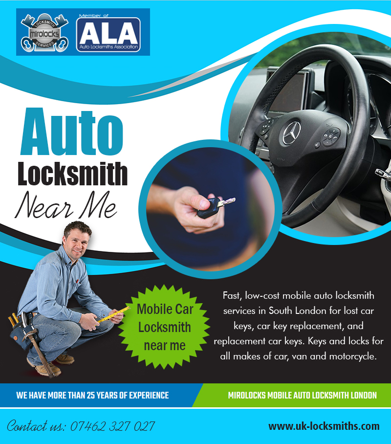 Auto Locksmith near me | Call - 07462 327 027 | uk ...