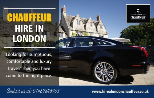 Choosing the Best Chauffeur For The Day in London at https://www.hirealondonchauffeur.co.uk/our-fleet/

Find us on : https://goo.gl/maps/PCyQ3qyUdyv

A good chauffeur is one who has an easy time interacting with people he is providing the services to them. They ought to be polite, pleasant and timely at the ideal time to strike conversations and when to let the customers enjoy the ride peacefully in silence. A Chauffeur For The Day in London who is too chatty or too detached can be annoying and boring respectively. A thoughtful chauffeur is always a valuable chauffeur. The customer is the king and as so they should be treated. A driver who plans for the needs of the customers beforehand and has items like tissues, shoe shine cloths and even umbrellas on board will always win at the end of the day.

Chauffeur Hire London

Address: 31 Ellington Court, 
High Street, London, N14 6LB
Call Us On +447469846963, +442083514940
Email : info@hirealondonchauffeur.co.uk

Our Profile : https://www.imgpaste.net/user/chauffeurhire

More Links : 

https://www.imgpaste.net/image/He4He
https://www.imgpaste.net/image/HeMPX
https://www.imgpaste.net/image/HeZvb