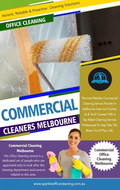 Office Cleaning Companies Melbourne - Working the Night Shift at http://www.sparkleofficecleaning.com.au/office-cleaning-melbourne-cbd/	

Service:

office cleaning melbourne	
office cleaning melbourne cbd
office cleaning
	
If people come in daily and the office is dirty and untidy, they instantly take a turn for the worse, and this is a bad start to the day as they are in a bad mood before they have even turned their computer on. The question then is, how can you find an office cleaning service that will be able to make sure that the office is looking clean and tidy every day? Well, like most Office Cleaning Companies Melbourne you can start your search online because some companies offer these services and have been for many years.

Contact:French St, Victoria, Australia Victoria 3074
Email:melbournesparkle@gmail.com
Phone Number:042.650.7484

Social:

https://www.diigo.com/user/sparkleoffice
https://twitter.com/Clubcleaning
http://www.alternion.com/users/officecleanings/
https://kinja.com/officecleanersmelbourne
https://remote.com/sparkleofficecleaningcleaning
https://www.allmyfaves.com/officecleaningss/
https://enetget.com/officecleanings
https://www.behance.net/officecleaningmelb