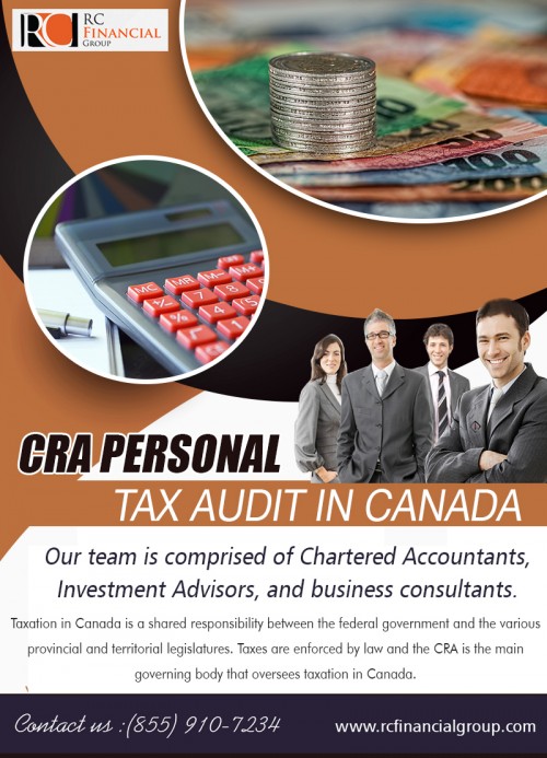 Canada revenue agency for administering tax laws AT https://rcfinancialgroup.com/canada-revenue-agency/
Find us on Google Map : https://goo.gl/maps/LHXAG1xRSU92
An accountant is considered to be a practitioner of accounting or accountancy. Accounting is what helps managers, tax authorities and investors to know about the financial information of a person or a company. A Tax accountant is one who specializes in tax accounting, and they are considered to be smart people who can help you with the various taxes that you may have to end up paying. A CRA Personal Tax Audit is the government’s way of double checking the tax filings made by Canada revenue agency to make sure the taxes were reported accurately and honestly.
Social :
https://padlet.com/adamleherfinancialgroup/
https://www.727area.com/user/rc-financial-group#tab_Photos
https://list.ly/list/1I9C-gta-accountant

ADDRESS — 1290 Eglinton Ave E, Mississauga, ON L4W 1K8
PHONE: +1 855–910–7234
Email: info@rcfinancialgroup.com