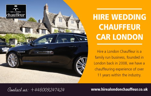Tips for Choosing and Hire Wedding Chauffeur Car in London at https://www.hirealondonchauffeur.co.uk/wedding-car-hire/

Find us on : https://goo.gl/maps/PCyQ3qyUdyv

A chauffeur is essential, but equally so or sometimes more in terms of offering luxury to the client, is the vehicle he is driving. Many visitors get entirely lost in admiring the car that they forget that Hire Wedding Chauffeur Car in London is inspiring it! A vehicle with unimaginably luxurious seats that can be power adjusted to suit your body shape, climate control, ability to shut off outside sounds to the maximum and soft carpets are some of the welcome features

TSDA Trans Ltd London

Address: 31 Ellington Court,
High Street, London, N14 6LB
Call Us On +447469846963, +442083514940
Email : info@hirealondonchauffeur.co.uk

My Profile : https://www.imgpaste.net/user/chauffeurhire

More Images :

https://www.imgpaste.net/image/RT8PT
https://www.imgpaste.net/image/RTpvz
https://www.imgpaste.net/image/RT55X
https://www.imgpaste.net/image/RTUz7