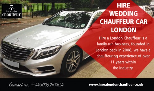 Tips for Hire Wedding Chauffeur Car London at https://www.hirealondonchauffeur.co.uk/mercedes-s-class/

Find us on : https://goo.gl/maps/PCyQ3qyUdyv

Deciding to get married is a large role in a person's life; a lot of women and men consider their weddings to be the most memorable and spectacular events that have ever happened in his or her life. There is plenty of time, effort, patience, and money that are put into a wedding to make it the individual, memorable moment that it should be. While the actual wedding is of the utmost importance, so is the time leading up to the wedding and the time after the wedding.That is when Hire Wedding Chauffeur Car London would play a very significant role.

TSDA Trans Ltd London

Address: 31 Ellington Court,
High Street, London, N14 6LB
Call Us On +447469846963, +442083514940
Email : info@hirealondonchauffeur.co.uk

My Profile : https://www.imgpaste.net/user/chauffeurhire

More Images :

https://www.imgpaste.net/image/baOf5
https://www.imgpaste.net/image/baUEa
https://www.imgpaste.net/image/bk72E
https://www.imgpaste.net/image/bkdnS