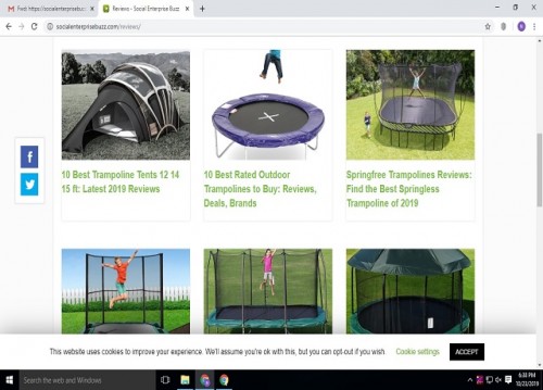 Along with aiding people's workout, JumpKing is likewise andrea forester terrific for improving equilibrium, synchronization, reflexes, and flexibility. In spite of its name and high-quality items, JumpKing is still really economical for the clients.

Web: https://socialenterprisebuzz.com/10-best-trampoline-tents-12-14-15-ft-latest-2019-reviews/

#https://socialenterprisebuzz.com #www.socialenterprisebuzz.com #socialenterprisebuzz #https://www.socialenterprisebuzz.com