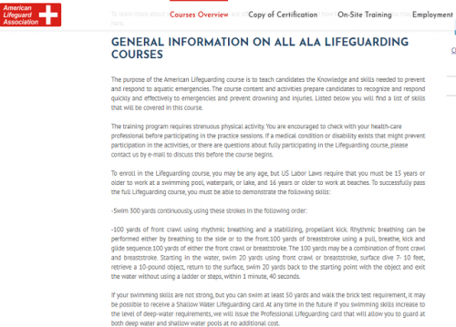 A great deal of zones are incorporated a lot littler subsections got a handle on as business fragments Lifeguard courses. Orange Coast District is incorporated South Sector, North Sector, and Crystal Cove 

Sector. 

#Lifeguardtraining #Lifeguardclasses #Lifeguardcourses #Lifeguardcertificate #Lifeguardrequirements #Lifeguardtrainingnearme 

Web: https://americanlifeguard.com/lifeguarding/
