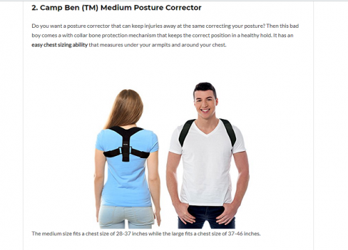 The best back prop for act around evening time may help improve pose while dozing, yet except if muscles are reinforced and retrained, there will be little remainder into day by day act. A back prop is best on people with a fixed stance, for example, scoliosis. 
#bestbackbraceforposture #bestbracetocorrectbadposture #bestposturebraceforroundedshoulders #bestposturebracereviews
#bestposturebraceamazon #bestposturecorrectorforneck

Web: https://bestofgoods.com/top-best-type-posture-correctors-reviewed/