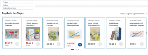 It tends to be unquestionably simple so as to get steroid sedates on the net. At the point when you steroide bestellen deutschland, you need a type of wide assortment with respect to choices to browse. While a decent choice is an edge, this can completely most get quite confused, particularly for newbie's? 

#seriösesteroideshops #wokannichsichersteroidekaufen #anabolikakaufen #steroidekaufendeutschland

Web: https://steroidemeister.com/