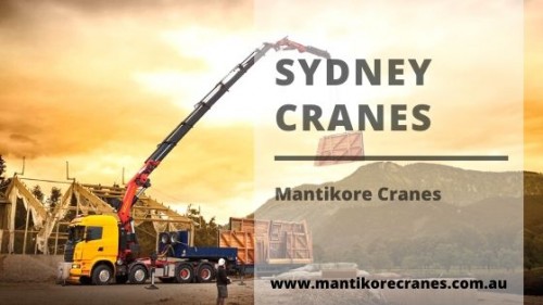 Mantikore cranes are Sydney cranes labour providers supplying our clients with reliable and experienced Tower crane operators, dogman and riggers. Our cranes and personnel are suitably skilled and experienced to overcome all kinds of crane challenges. Ranging from small to large projects we have a crane to meet your needs. We are committed to completing all projects safely, efficiently, on budget and on-time. We also provide buyback options once your crane has completed your project. For more information visit our site today. Book Consultation:  1300626845
Website:  https://mantikorecranes.com.au/
Address:  PO BOX 135 Cobbitty NSW, 2570 Australia
Email:  info@mantikorecranes.com.au 
Opening Hours:  Monday to Friday from 7 am to7 pm

Follow us on our Social accounts:
Facebook
https://www.facebook.com/pg/Mantikore-Cranes-108601277292157/about/?ref=page_internal
Instagram
https://www.instagram.com/mantikorecranes/
Twitter
https://twitter.com/MantikoreC