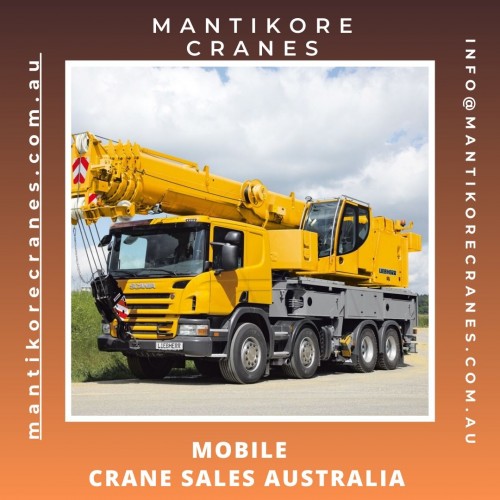 Are you are looking for a mobile crane sales Australia? Get a platform to buy crane hire rates Sydney.  Mantikore Cranes is the cranes specialist with over 30 years’ experience in construction industries. We Provide the best cranes for sale or hire. Our Crane is highly being used at construction sites to make the entire work stress-free and increase productivity. We are providing Tower Cranes, Mobile Cranes, Self-Erecting Cranes, and Electric Luffing Cranes. Our professionals will provide you with effective solutions and reliable services that can help you to solve technical problems that might occur sometimes. Also, get effective solutions for any requirements of your projects for the best price & service, visit our website today!  

Website:  https://mantikorecranes.com.au/

Contact us: 1300626845
Address:  PO BOX 135 Cobbitty NSW, 2570 Australia
Email:  info@mantikorecranes.com.au 
Opening Hours:  Monday to Friday from 7 am to7 pm

Follow us on our Social accounts:
Facebook
https://www.facebook.com/pg/Mantikore-Cranes-108601277292157/about/?ref=page_internal
Instagram
https://www.instagram.com/mantikorecranes/
Twitter
https://twitter.com/MantikoreC