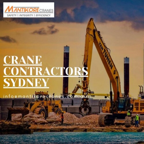 Crane Contractors Sydney
Do you need a crane contractor Sydney for your next project? Mantikore cranes provide a wide range of reliable, capable, and environmentally-friendly cranes in Australia. We provide cranes for hire and sale. Mantikore crane is one of the affordable contractors in Sydney. Choosing reliable crane in Sydney is an essential part of your work. So, we provide the tower, self-erecting, and electric luffing cranes. Hiring a crane in Sydney from Mantikore Cranes gives you the assurance that your project will be professionally handled by our experienced staff. We are providing affordable new and used cranes for sale as well as for hiring. We provide you with cost-effective solutions to the lifting needs of its clients.  Contact us now for hiring cranes for all type of projects. If you are interested drop your requirement on info@mantikorecranes.com.au.

Website:  https://mantikorecranes.com.au/

Address:  PO BOX 135 Cobbitty NSW, 2570 Australia
Opening Hours:  Monday to Friday from 7 am to7 pm

Follow us on our Social accounts:
Facebook
https://www.facebook.com/pg/Mantikore-Cranes-108601277292157/about/?ref=page_internal
Instagram
https://www.instagram.com/mantikorecranes/
Twitter
https://twitter.com/MantikoreC