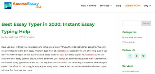 Essay typer на русском языке