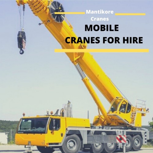 Mantikore Cranes is the best mobile cranes for hire company and providers of supplying our clients with reliable and experienced Tower crane operators, dogman and riggers. Our cranes and personnel are suitably skilled and experienced to overcome all kinds of crane challenges. Ranging from small to large projects we have a crane to meet your needs. We are committed to completing all projects safely, efficiently, on budget and on-time. We also provide buyback options once your crane has completed your project. We have more than 29 years of experience working in the crane hire industries in Australia. We assure you that you will receive the best crane hire services.  Cranes available for sale or hire to the construction sector. Cranes we provide are Tower Crane, Mobile Cranes, Self-Erecting cranes, Electric Luffing cranes etc.   Experienced operators and personnel are available for short- or long-term assignments.  For more information visit our site today. Book Consultation:  1300626845

Website:  https://mantikorecranes.com.au/mobile-cranes/

Address:  PO BOX 135 Cobbitty NSW, 2570 Australia
Email:  info@mantikorecranes.com.au 
Opening Hours:  Monday to Friday from 7 am to7 pm

Follow us on our Social accounts:
Facebook
https://www.facebook.com/pg/Mantikore-Cranes-108601277292157/about/?ref=page_internal
Instagram
https://www.instagram.com/mantikorecranes/