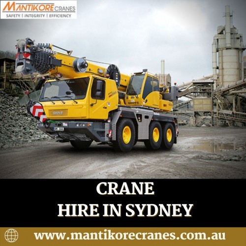 Are you searching for affordable Crane Hire in Sydney services? Your search ends here and you are in the right place. Our Crane is highly being used at construction sites to make the entire work stress-free and increase productivity. So Mantikore Cranes are one of the best companies which provide high-quality Cranes with Competitive Price. Our cranes and personnel are suitably skilled and experienced to overcome all kinds of crane challenges. Mantikore cranes are offering you the tower, self-erecting, and electric luffing cranes. Ranging from small to large projects we have a crane to meet your needs.  Hire now: 1300626845. For information email at info@mantikorecranes.com.au.  The opening hours is Monday to Friday from 7 am to 7 pm.

Website:  https://mantikorecranes.com.au/

Address:  PO BOX 135 Cobbitty NSW, 2570 Australia

Follow us on our Social accounts:
•	Facebook
https://www.facebook.com/pg/Mantikore-Cranes-108601277292157/about/?ref=page_internal
•	Instagram
https://www.instagram.com/mantikorecranes/
•	Twitter
https://twitter.com/MantikoreC