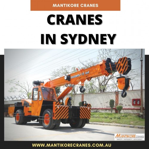 Looking For cranes in Sydney? Mantikore Cranes offer high-quality equipment and machinery with excellent customer service at an affordable cost. Our Crane is highly being used at construction sites to make the entire work stress-free and increase productivity.  Over 20 years of industry experience in the wet and dry hire of tower cranes and providing mobile cranes. We provide all aspects of mobile or tower crane hire services for the construction industry. Our cranes are regularly maintained and serviced, and we take pride in giving our customers a first-class experience. Also providing other crane services like Mobile cranes, self-erecting cranes, Electric Luffing, etc.  To know more visit our site 

Website:  https://mantikorecranes.com.au/

Contact us at 1300626845. 
Address:  PO BOX 135 Cobbitty NSW, 2570 Australia
Email:  info@mantikorecranes.com.au 
Opening Hours:  Monday to Friday from 7 am to 7 pm

You can follow us on our social accounts: 
•	Facebook
https://www.facebook.com/pg/Mantikore-Cranes-108601277292157/about/?ref=page_internal
•	Instagram
https://www.instagram.com/mantikorecranes/
•	Twitter
https://twitter.com/MantikoreC