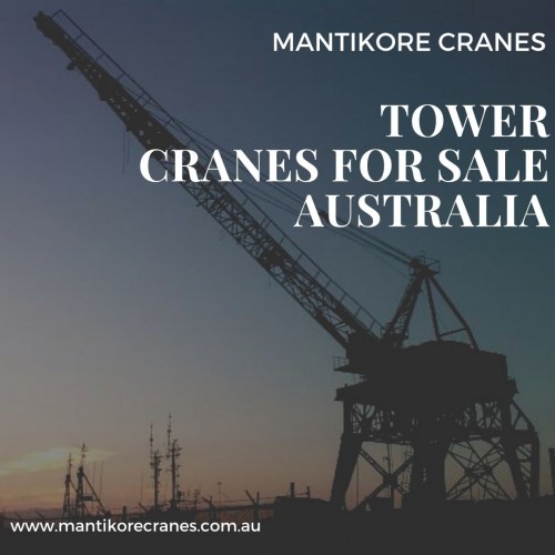 Mantikore Cranes provides well-maintained tower cranes for sale Australia at competitive prices in Sydney.  We provide safe reliable cranes for sale to the construction sector. We provide Quality European-built machines with the latest technologies to ensure your project runs smoothly and efficiently. Mantikore cranes provide cost-effective solutions to the lifting needs of its clients. Whichever crane you can be assured it is the most viable to get the job done.  We have years of experience in the industry, which has enabled us to provide our customers with a range of services including mobile cranes, tower cranes, self-erecting, and electric luffing cranes for hire.  To know more about our services, you may visit the website.

Website:  https://mantikorecranes.com.au/