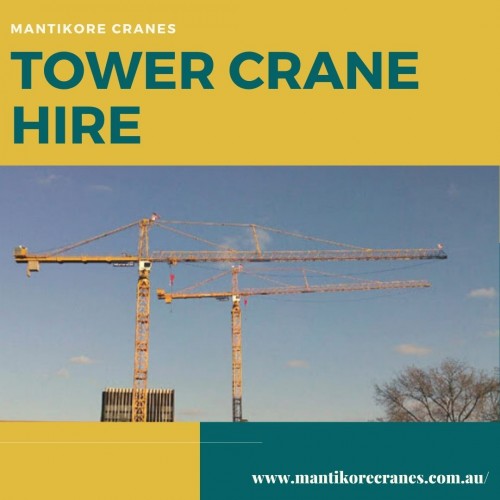 Mantikore Cranes is one of the best tower crane hire company in Sydney. Over 20 years of industry experience in the wet and dry hire of tower cranes and providing mobile cranes. We provide all aspects of tower crane hire and mobile crane hire services for the construction industry. Our cranes are regularly maintained and serviced, and we take pride in giving our customers a first-class experience. We are giving the setup of the tower crane using our versatile crane reducing any pressure or stress related to the underlying setup stage. The majority of our cranes is appropriately kept up and is reliably given to our customers according to your specific needs. We are providing new as well as used cranes for sale in NSW.  Also, you can hire a mobile crane, self-erecting cranes, and electing Luffing cranes, etc. To know more about a sale or hire cranes services, call at 1300 626 845 or drop your requirement: info@mantikorecranes.com.au.



Website:  https://mantikorecranes.com.au/