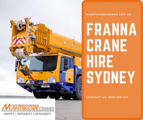 Do you want help in choosing the proper devices for your construction project? Hunt for the best crane hire companies. Franna crane hire Sydney is the one that you can look up to when you are into a construction business. It can help in a lot to make the lifting and tackling jobs easier and it is not so time-consuming even. Get the best crane for your next construction project. Feel free to visit our website: https://mantikorecranes.com.au/