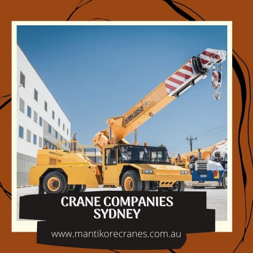 Need experienced crane companies Sydney? Mantikore Cranes provide crane services at an affordable price. We are the cranes specialist with over 20 years of experience in the construction industry. We Provide the best cranes for sale or hire. Our Crane is highly being used at construction sites to make the entire work stress-free and increase productivity. We are also providing mobile cranes, Self-erecting cranes and self-erecting cranes. We provide the best cranes for sale or hire. Our Crane is highly being used at construction sites to make the entire work stress-free and increase productivity. Also, get effective solutions for any requirements of your projects for the best price & service, Contact us at 1300626845.
Website:  https://mantikorecranes.com.au/