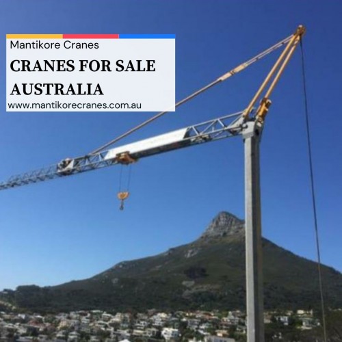 If you are located in Sydney and want to cranes for sale australia for your construction sites? Mantikore Cranes provides the best crane services. We assure you that you will receive the best crane trucks in Sydney. We are committed to completing all projects safely, efficiently, on budget, and on-time. We also provide buyback options once your crane has completed your project. We have more than 20 years of experience working in the crane hire industries in Australia. We assure you that you will receive the best crane hire services. We are providing Tower Cranes, Mobile Cranes, Self-Erecting Cranes, and Electric Luffing Cranes. Our professionals will provide you with effective solutions and reliable services that can help you to solve technical problems that might occur sometimes. To know more about our services, you may visit the website: https://mantikorecranes.com.au/ or contact us at 1300626845.