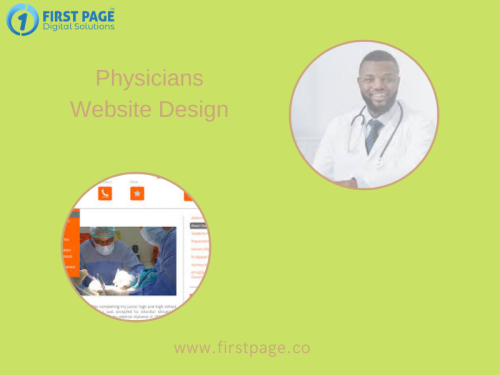 Want a Professional Physicians website design for your business? First Page Digital Solutions made user-friendly and attractive website designs for Physicians. Our expert website design team creates effective sites with unique ideas for your business. Visit First Page Digital Solutions today !!!
https://firstpage.co/physicians/