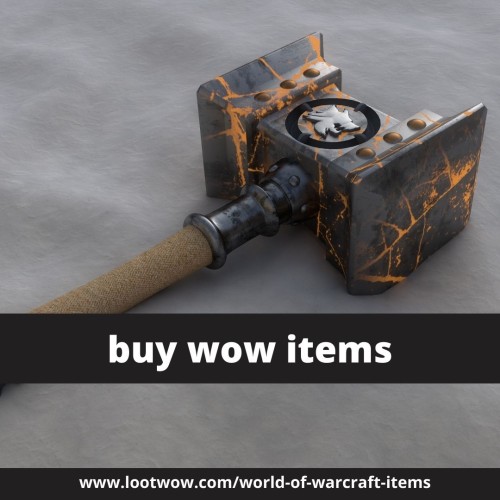 In the game, players can buy character items for their characters. There are many options for getting this item. Make sure you read the instructions carefully. It is important to know that certain items cannot be purchased by anyone other than members of the same organization. This is why you should only purchase these items with your own account.

https://www.lootwow.com/world-of-warcraft-items