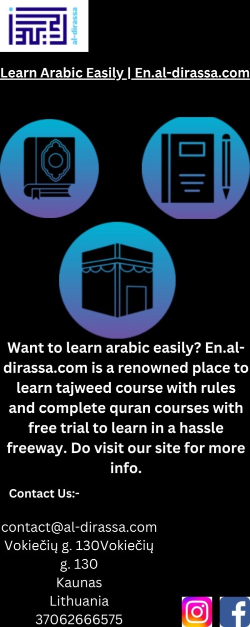 Learn Arabic Easily En.al dirassa.com