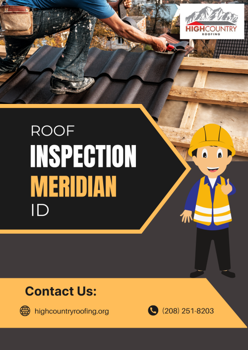 Time for a roof inspection? If you are in Meridian, ID, choose High Country Roofing for thorough and effective roofing services! Visit: https://highcountryroofing.org/roof-inspection-meridian-id/