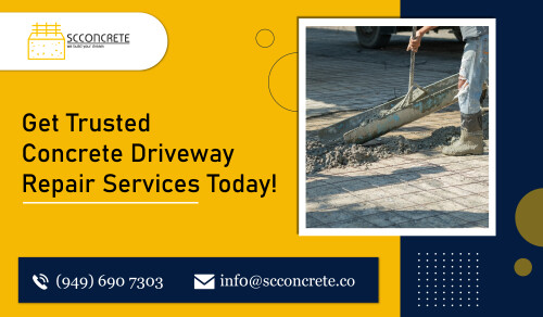 Need loyal concrete driveway repair in San Diego, CA? Our top-skilled crew specializes in repairing and restoring damaged concrete driveways. From cracks and potholes to sunken sections, we'll ensure a smooth and durable surface that enhances curb appeal. Rely on SC Concrete for expert concrete driveway repair services.