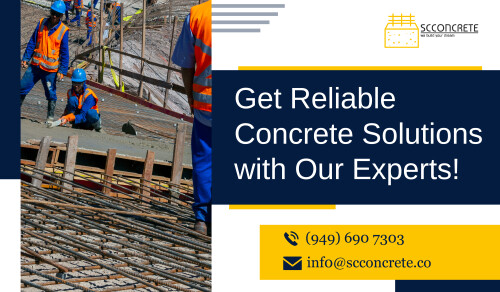 SC Concrete specializes in concrete services and all manner of tenant improvements. Being one of the most highly-experienced industrial company, we have provided tailored solutions to various industries. Whether you require parking lot repairs or interior concrete floors, we offers the entire range of solutions for our customers. For more information, call us today @ (949) 690 7303.