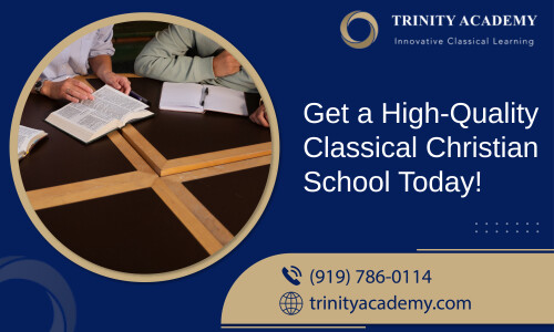 Whether you are thinking about an education for your kid or yourself, classical Christian education in Raleigh is a model that is definitely worth exploring. Trinity Academy learners are more prepped academically, more conventional in their views, think more independently, and are more influential than those from other academic backgrounds. Drop a quote!