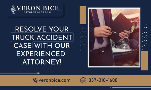 If you have been involved in a car crash with a large commercial truck, or have been injured by the negligence of a truck driver, you are not alone. Our truck accident attorneys in Lake Charles, Louisiana, have decades of experience litigating mishaps. Contact Veron Bice, LLC to get more information!